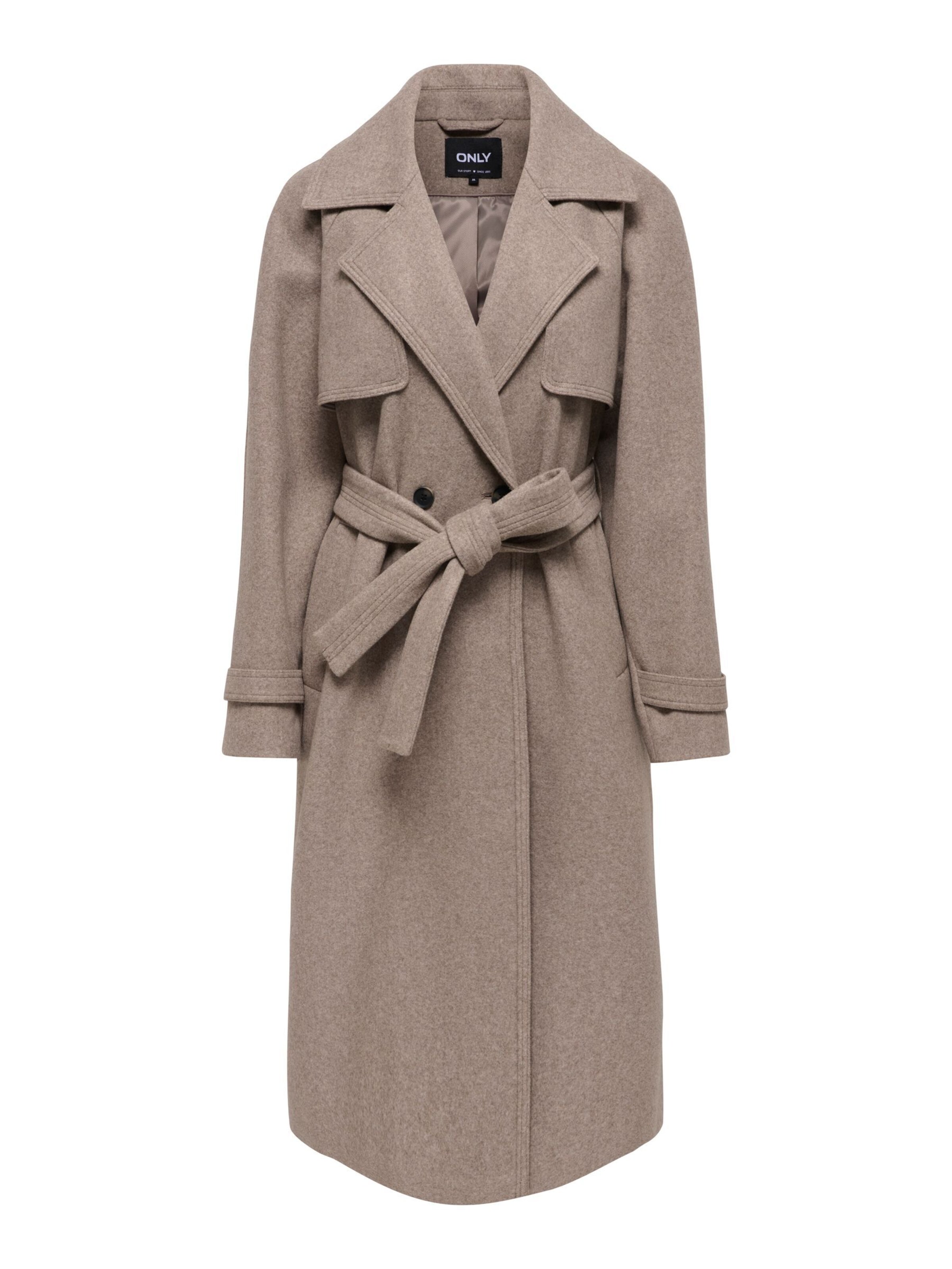 ONLY Between-seasons coat 'ONLLAURA' in Brown, Item view