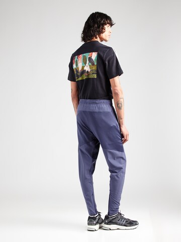 ADIDAS PERFORMANCE Tapered Sportbroek 'Designed for Training' in Blauw