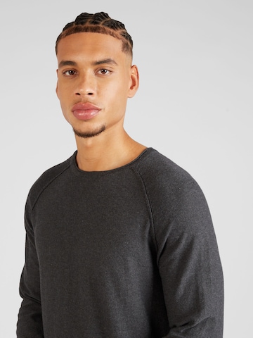 JACK & JONES Sweter 'UNION' w kolorze szary