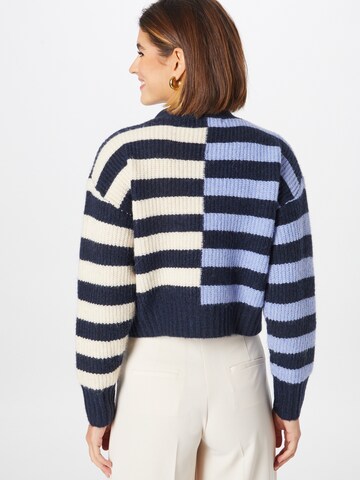 Warehouse Knit cardigan in Blue