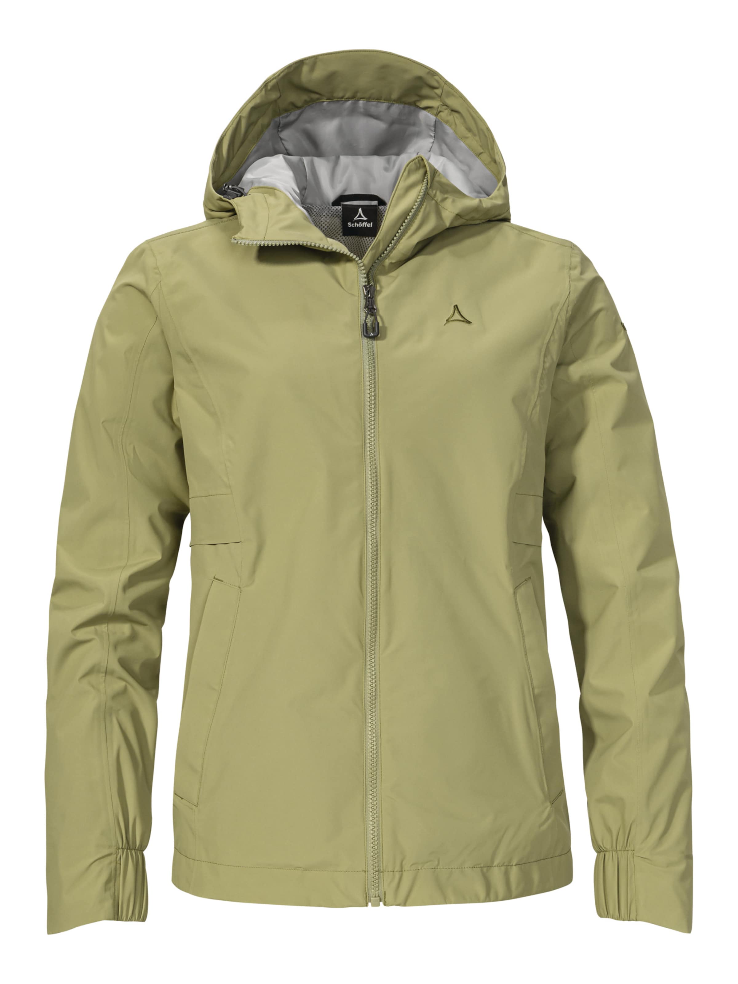 Schöffel Outdoorjas 'Bohorok' in Groen: voorkant