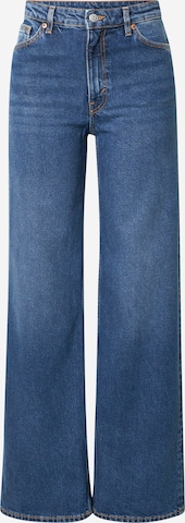 Monki Wide leg Jeans i blå: framsida