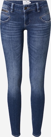 FREEMAN T. PORTER Skinny Jeans 'Alexa' in Blauw: voorkant