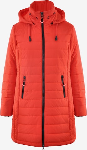 Navigazione Winter Coat in Orange: front