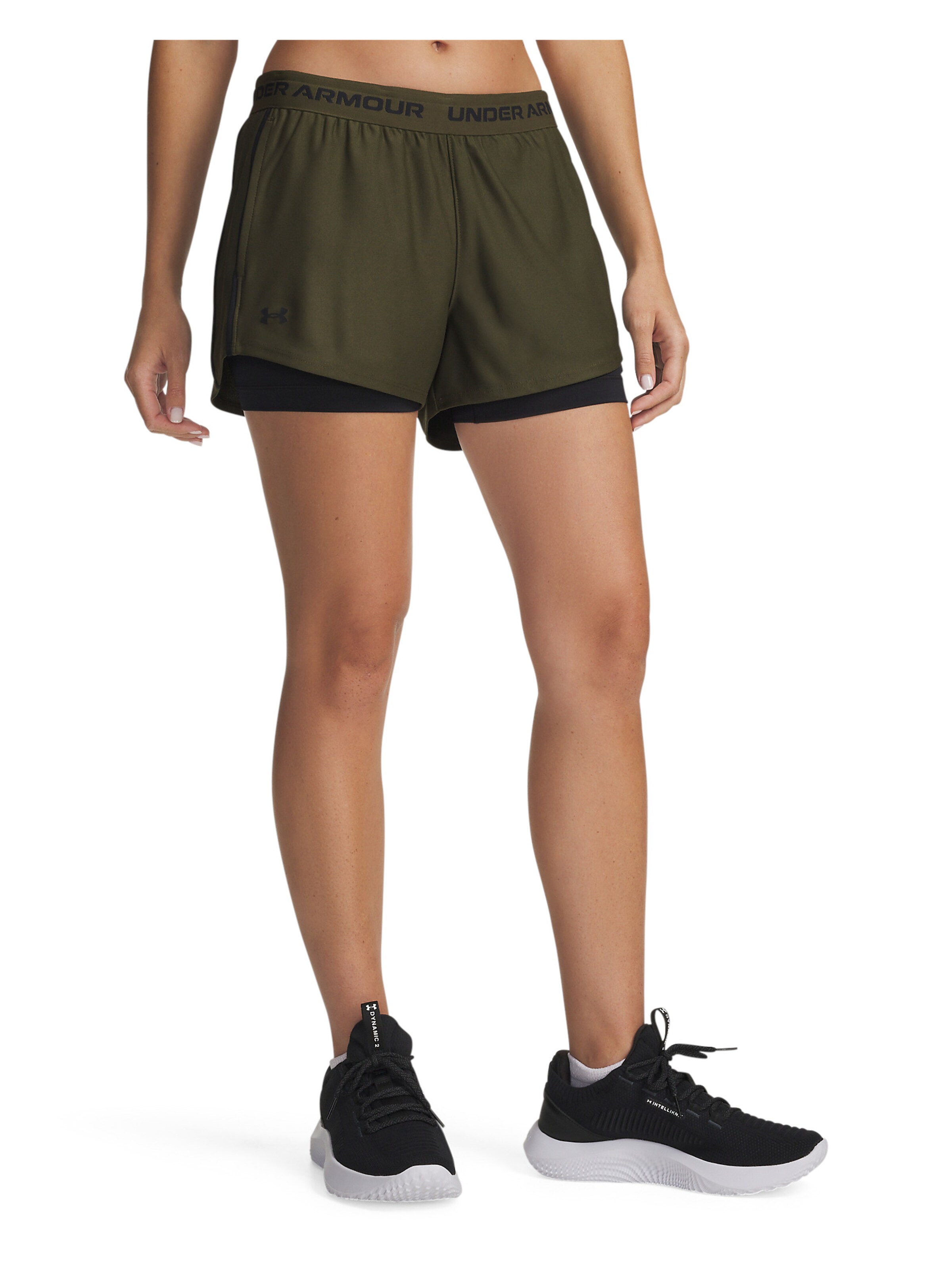 UNDER ARMOUR Regular Sportbroek in Groen