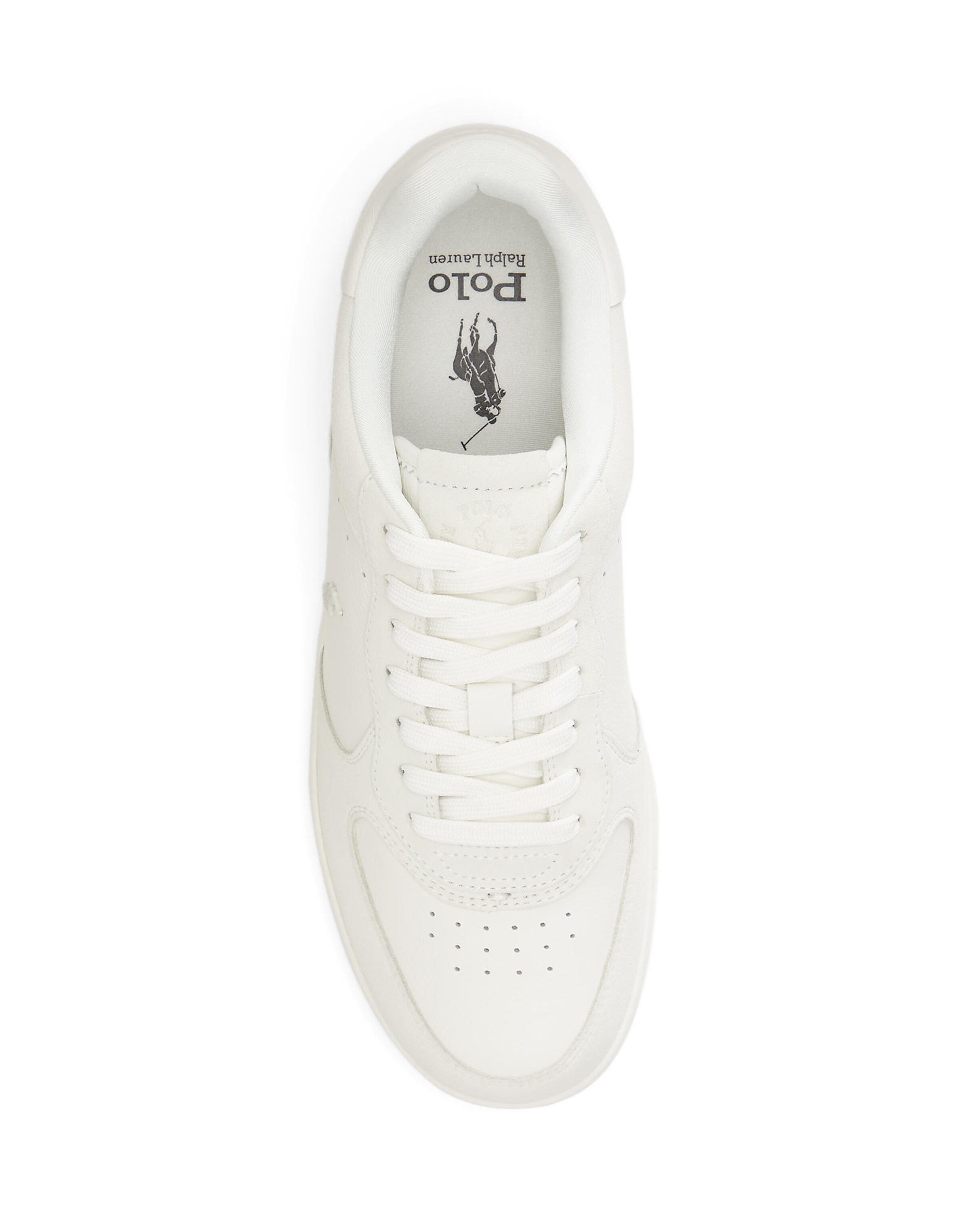 Polo Ralph Lauren Låg sneaker 'MASTERS CRT' i vit