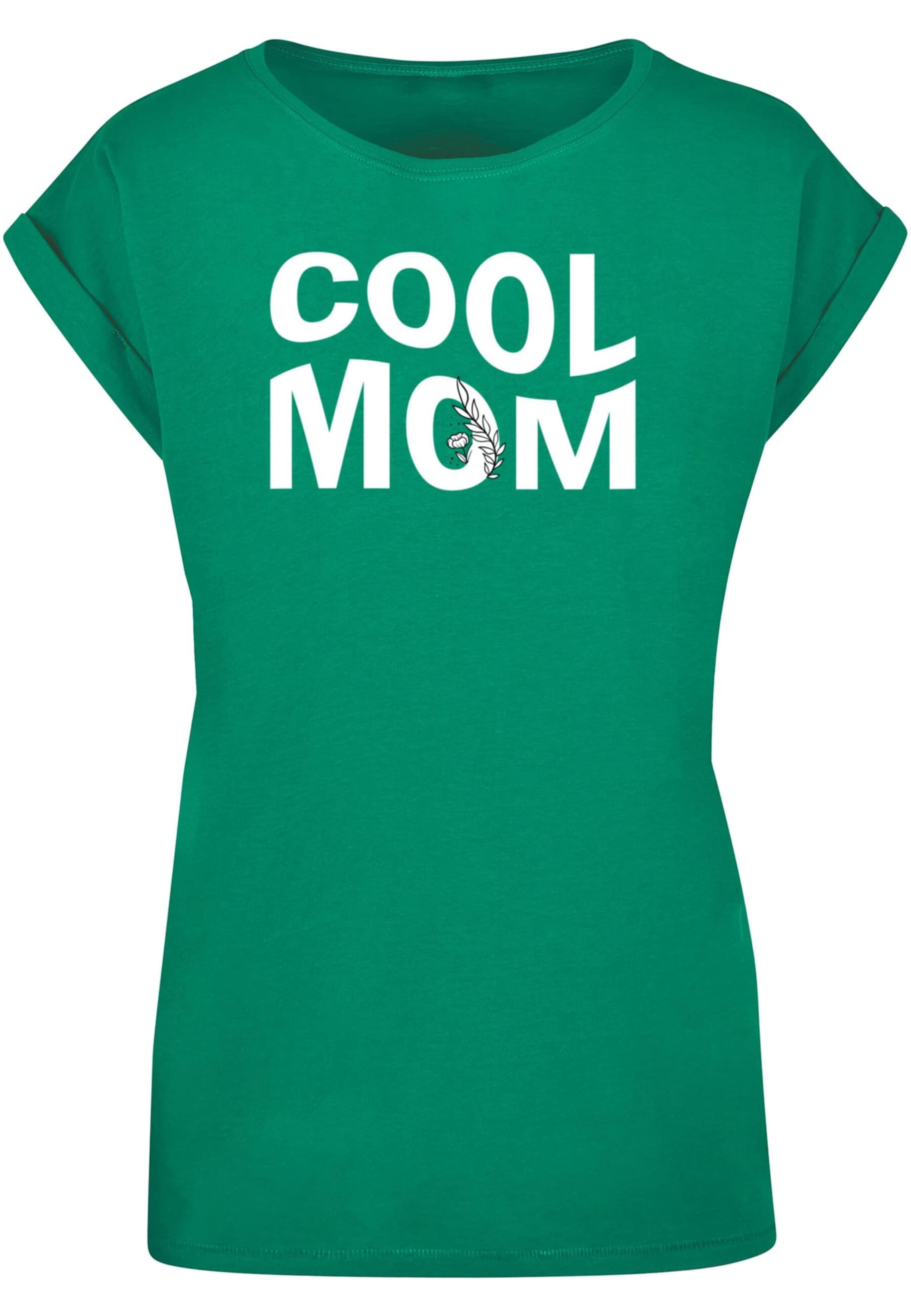 T-shirt 'Mothers Day - Cool Mom' Merchcode en vert : devant
