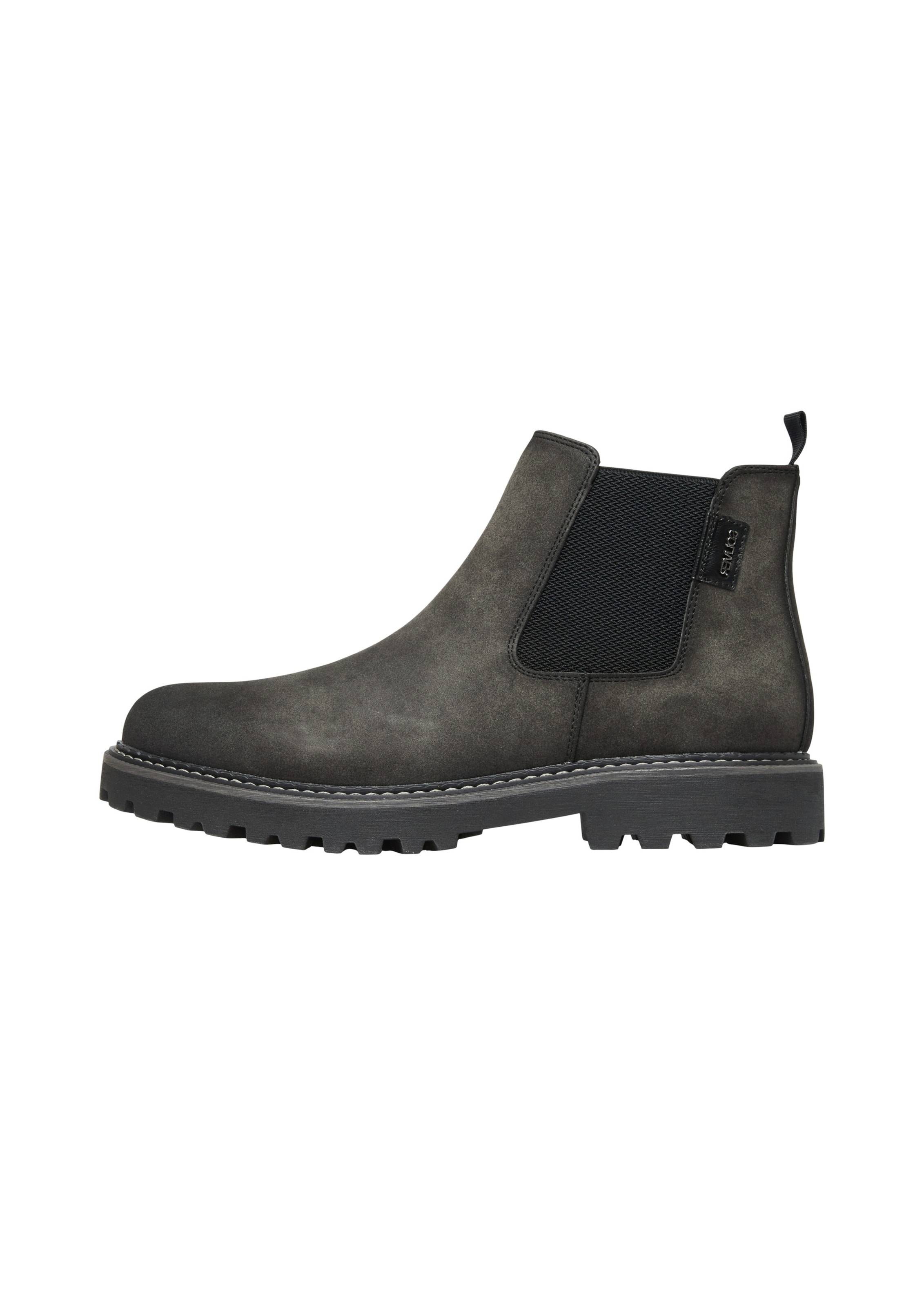s.Oliver Boots in Schwarz: Vorderseite