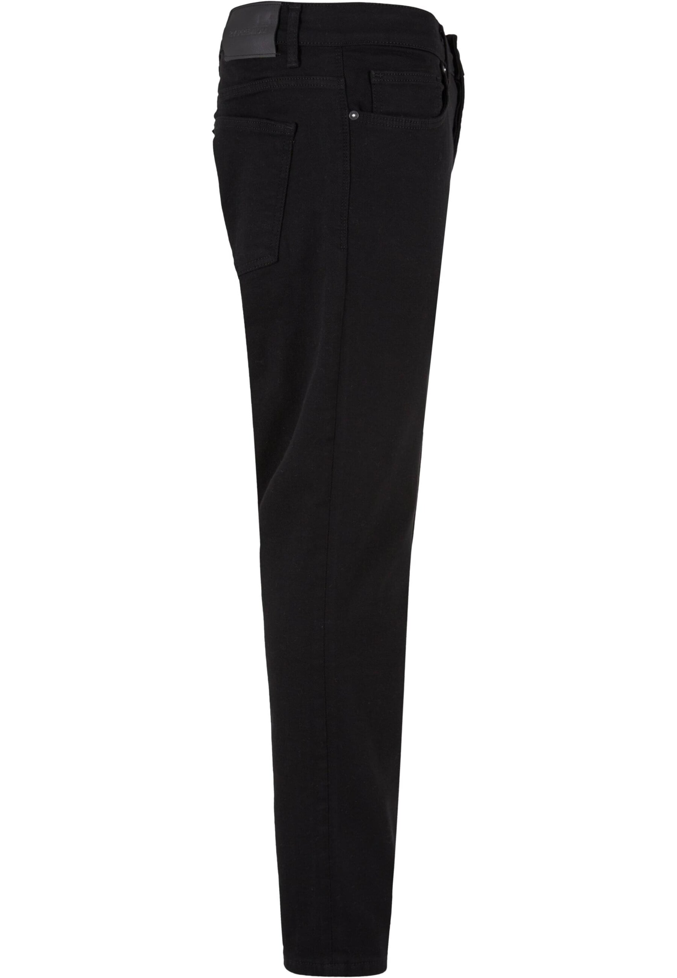 Tapered Jeans di 2Y Premium in nero