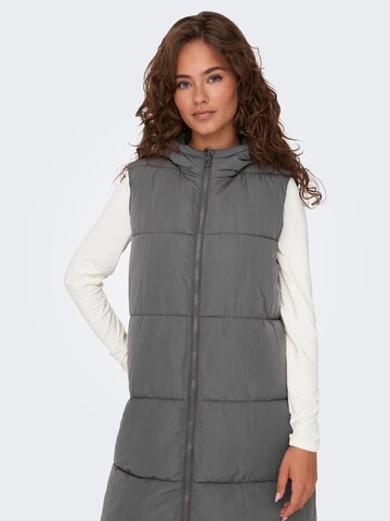 Gilet 'ONLALINA' ONLY en gris