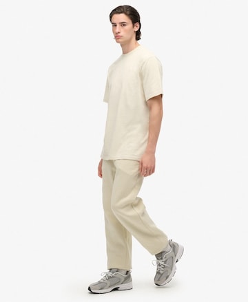 Effilé Pantalon Superdry en beige