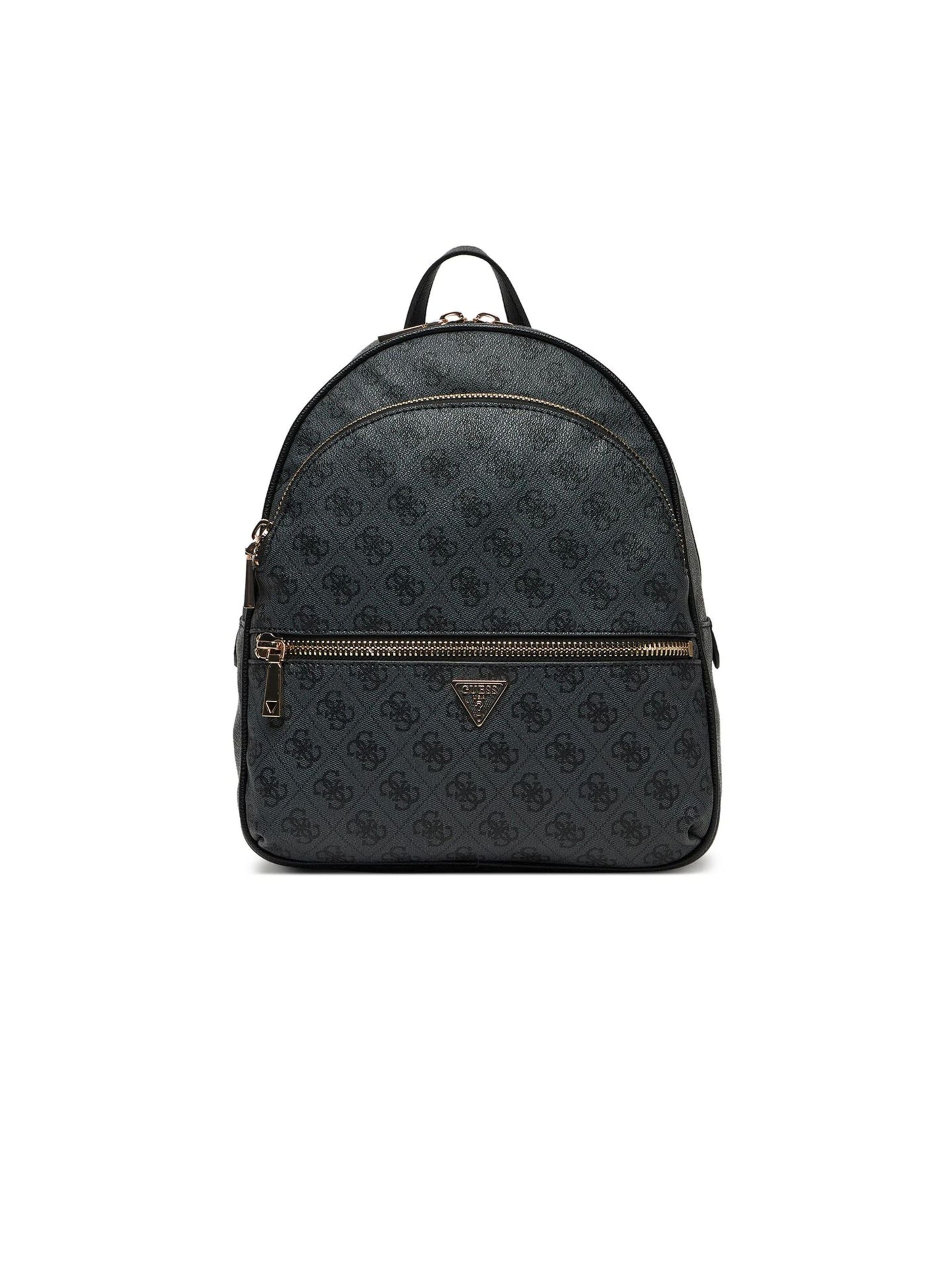 GUESS - Mochila 'Manhattan Ii Large Backpack' en gris: frente