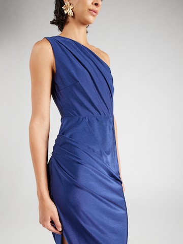 Robe de soirée SWING en bleu