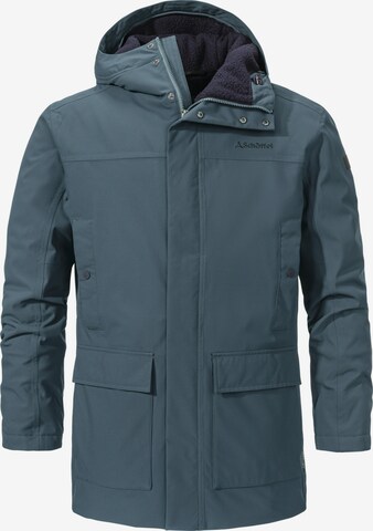 Veste outdoor 'Rotterdam' Schöffel en bleu : devant
