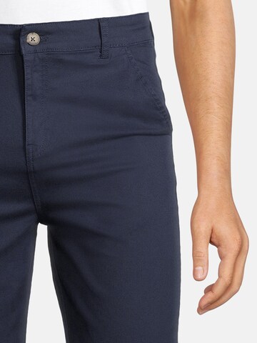 AÉROPOSTALE - Slimfit Calças chino em azul