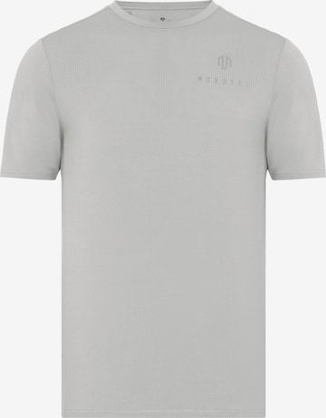 T-Shirt fonctionnel 'Engineering'' MOROTAI en gris : devant