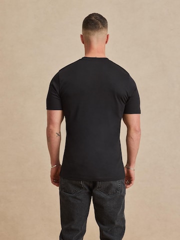 DAN FOX APPAREL T-Shirts 'Piet' in Schwarz