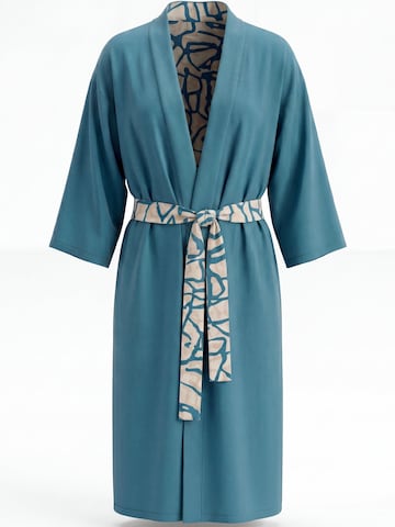 Robe de chambre 'Terra Flow Kimono' Shop Karey en bleu : devant