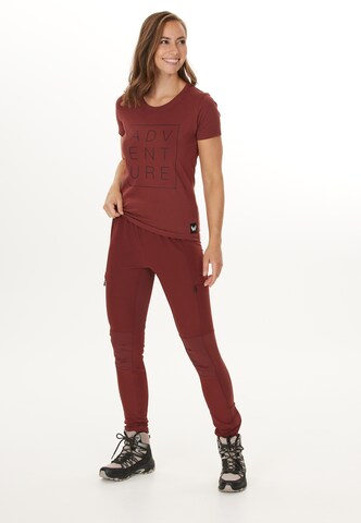 Whistler Slim fit Workout Pants 'Davina' in Red