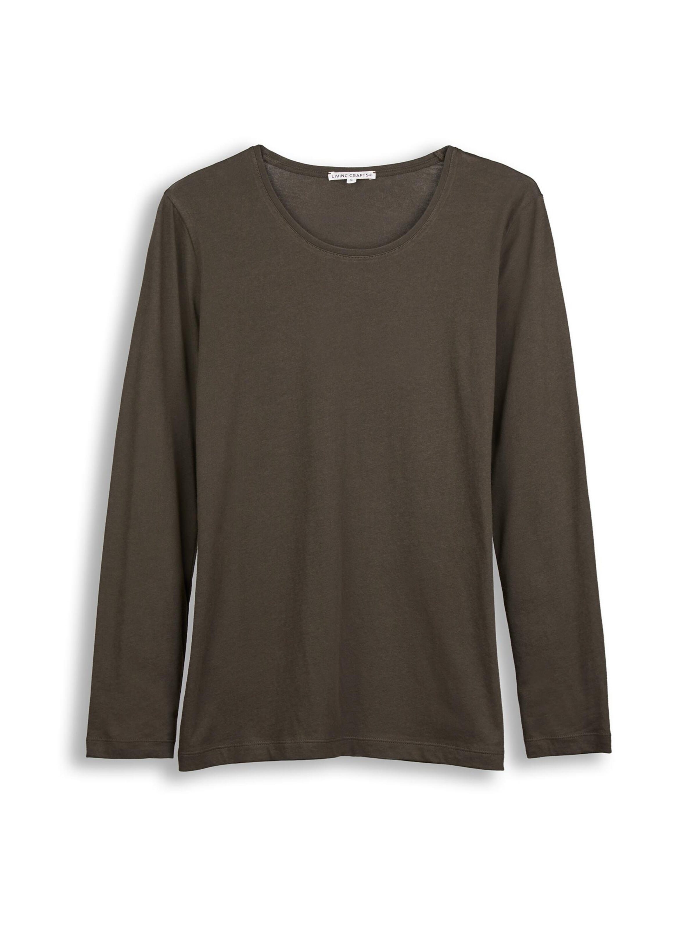 Living Crafts Shirt 'SUSANNA'‌‌‌‌‌‌ in Grün: Vorderseite