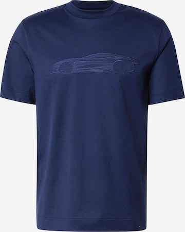 BOSS Футболка 'C-Taut 242_AM' в Синий: спереди