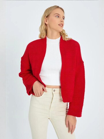MixRay Strickjacke in Rot