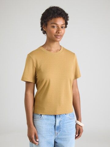 s.Oliver T-shirt i gul: framsida
