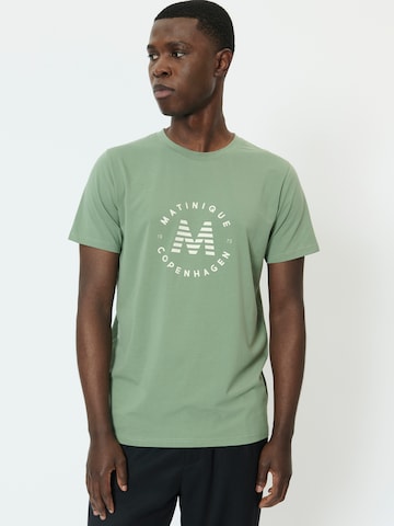 Matinique Футболка 'MAJeramy' в Зеленый: спереди