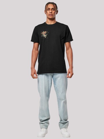 F4NT4STIC Shirt 'Tom Und Jerry' in Black