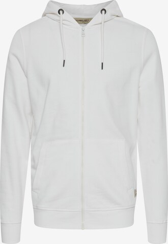 11 Project Zip-Up Hoodie 'Thorbjörn' in White: front