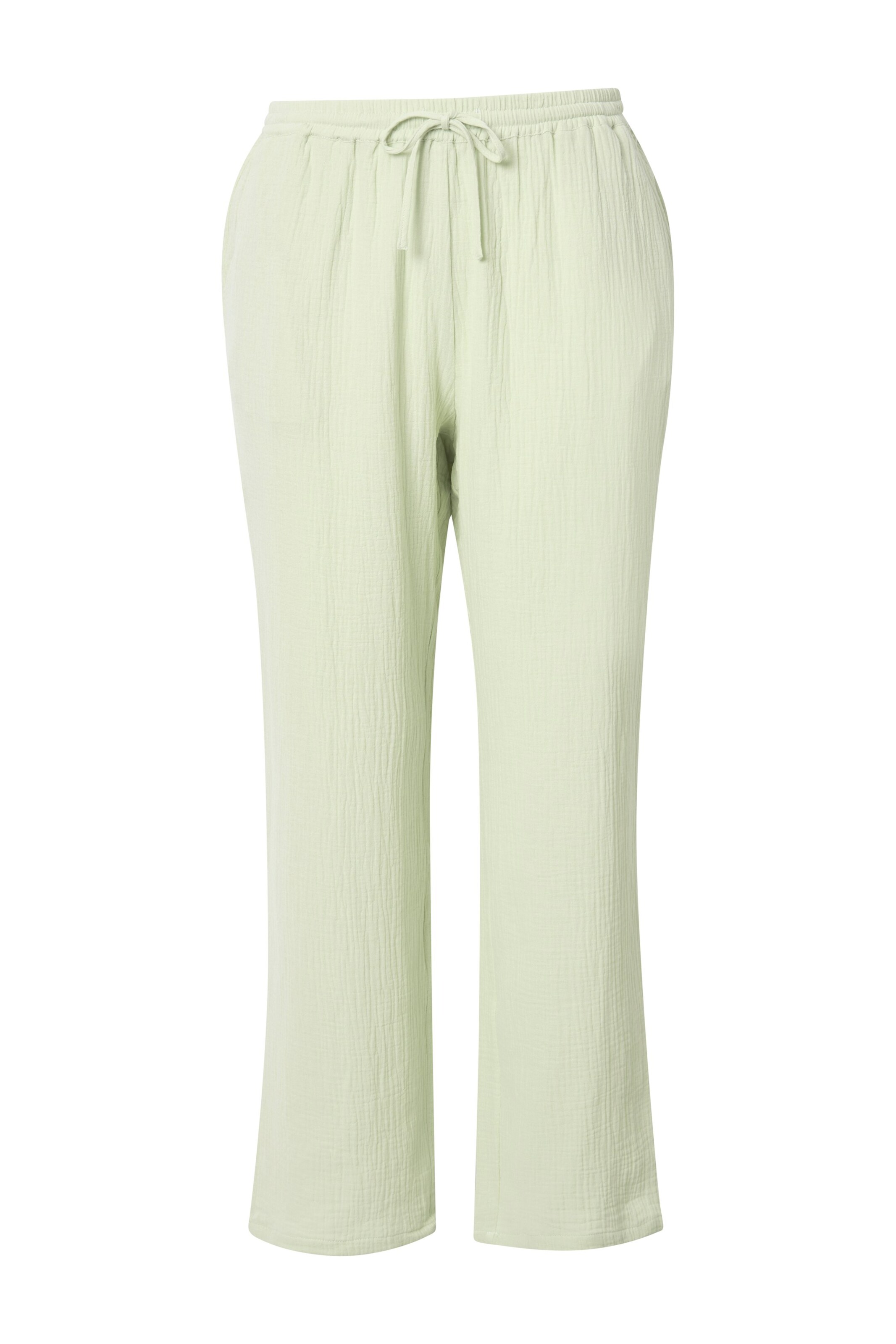 Ulla Popken Broek in Groen: voorkant