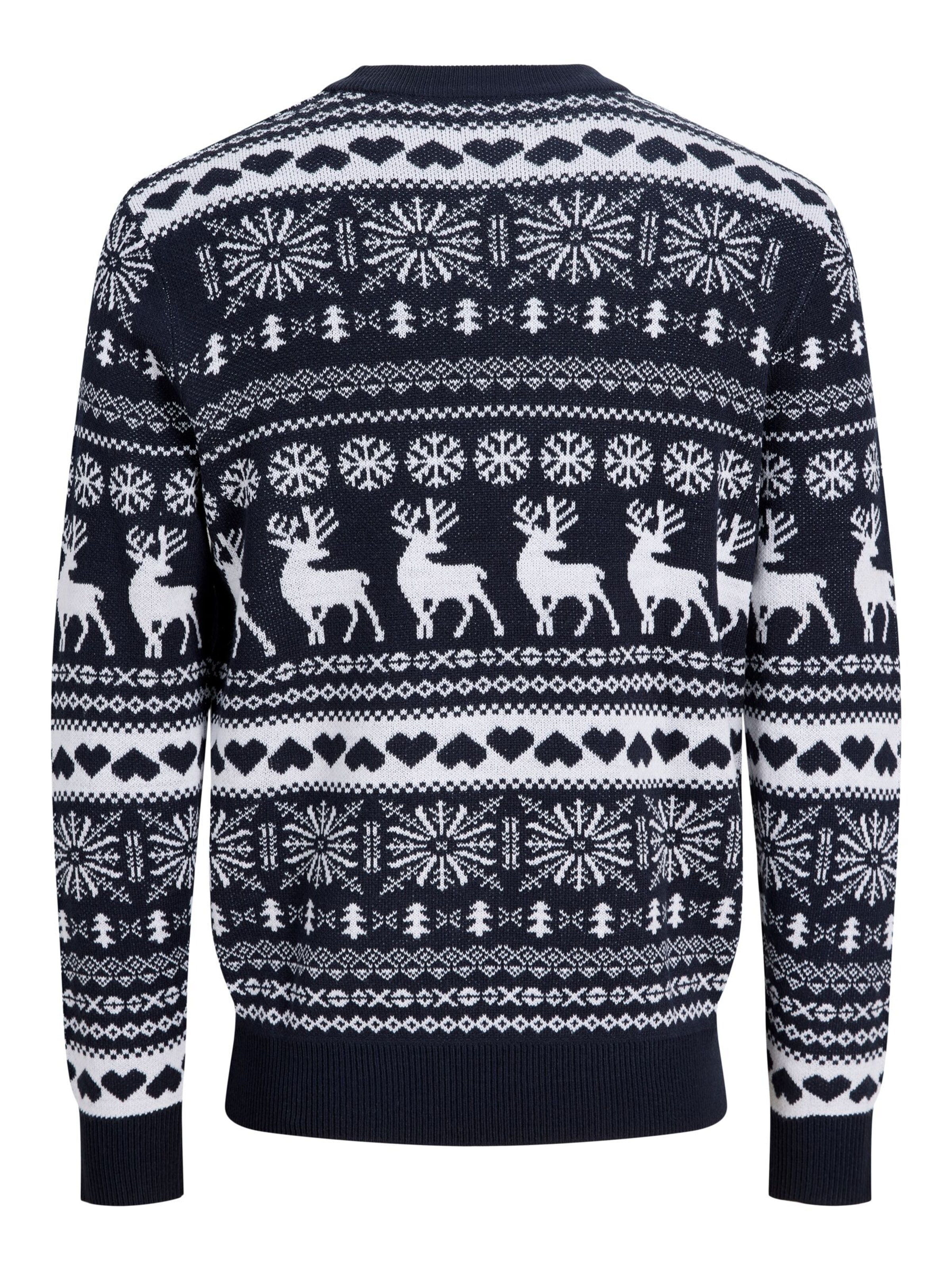 zils JACK & JONES Džemperis 'JJXmas Santa'