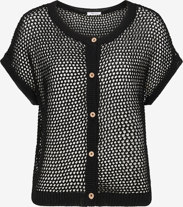Cardigan Tamaris en noir : devant