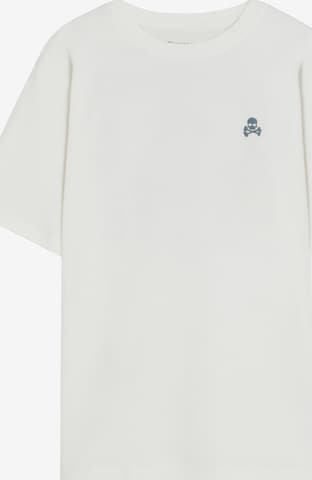 Scalpers Toiminnallinen paita ' ' värissä valkoinen: etupuoli