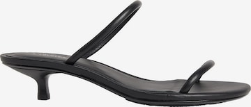 Sandales Calvin Klein en noir : devant