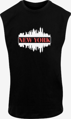 Merchcode Shirt 'New York' in Black: front