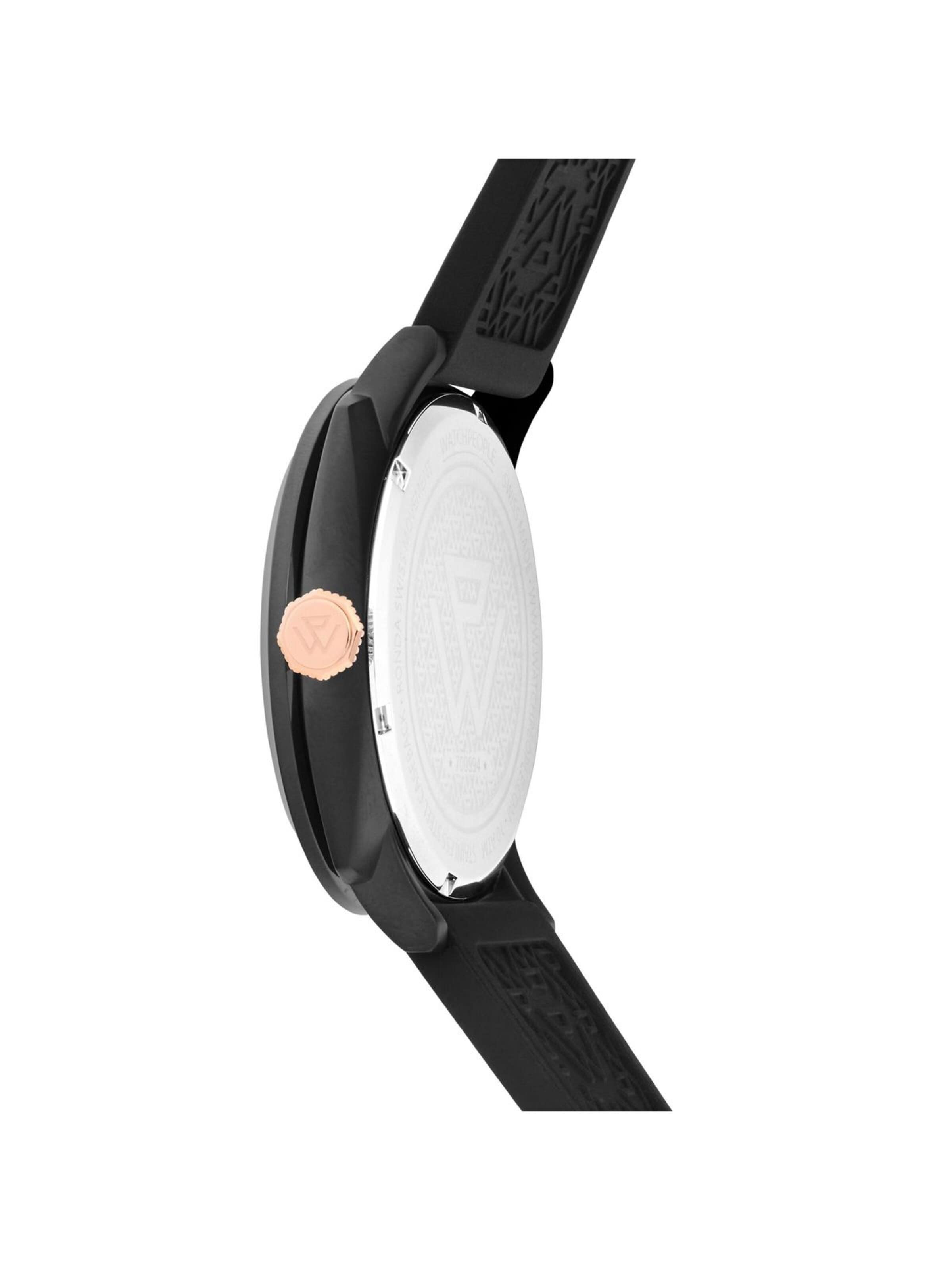 Watchpeople Analoog horloge in Zwart