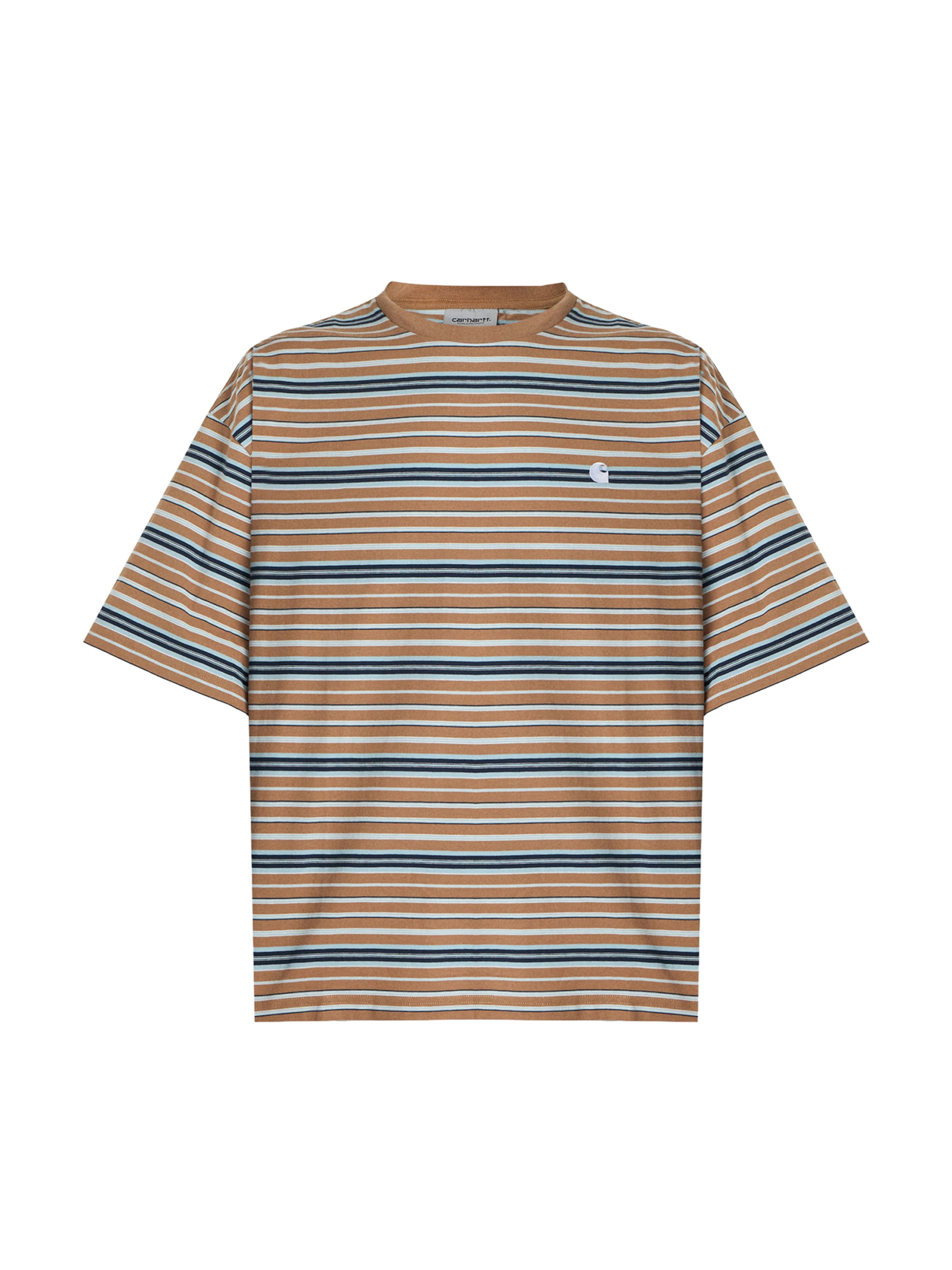 Carhartt WIP Koszulka 'Zane' w kolorze brązowy: przód