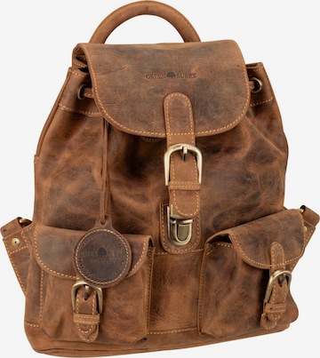 GREENBURRY Rucksack  ' Vintage 1711S ' in Braun: predná strana