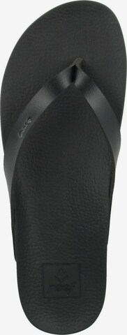 REEF T-Bar Sandals 'Cushion' in Black