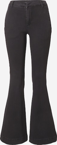 My Essential WardrobeBootcut/trapezice Traperice 'Ayo' - crna boja: prednji dio