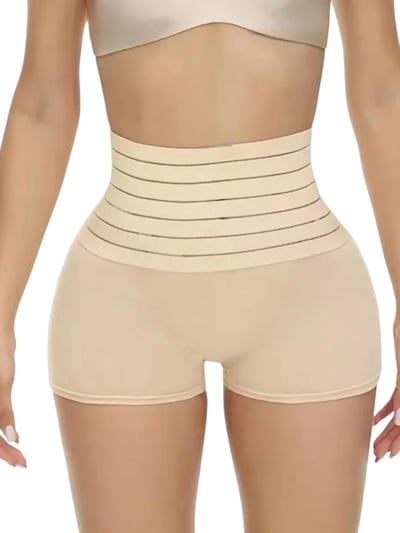fashionshowcase Shapingslip 'ShapeEase' in S-M in de kleur Beige, Productweergave