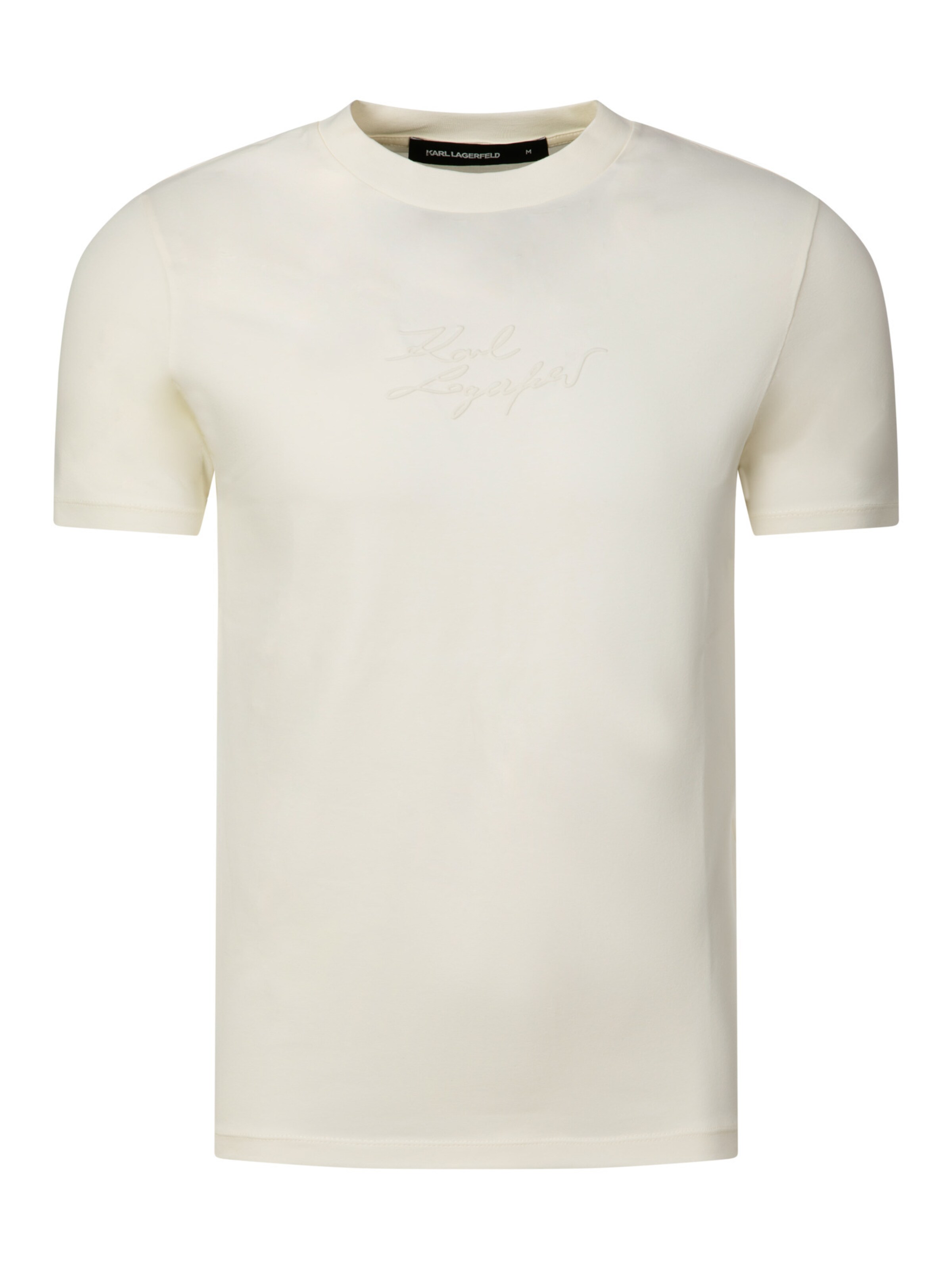 Maglietta in XXL Karl Lagerfeld di colore beige, Visualizzazione prodotti