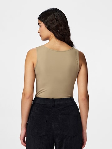 PIECES Top 'PCLULA' in Grau