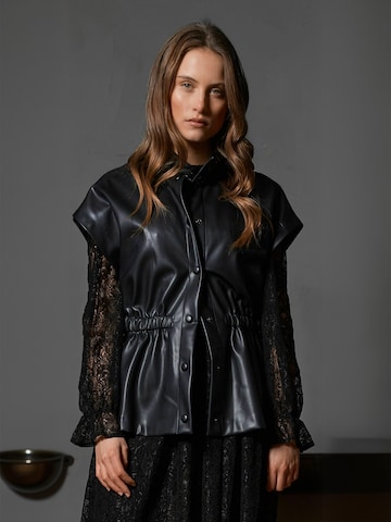 RUE de FEMME Vest ' Tilda ' in Black