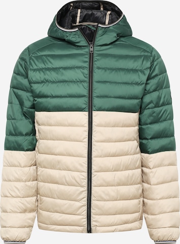 Veste mi-saison 'ADAM' JACK & JONES en vert : devant