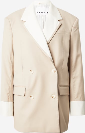 REMAIN Blazer en beige / blanc, Vue avec produit