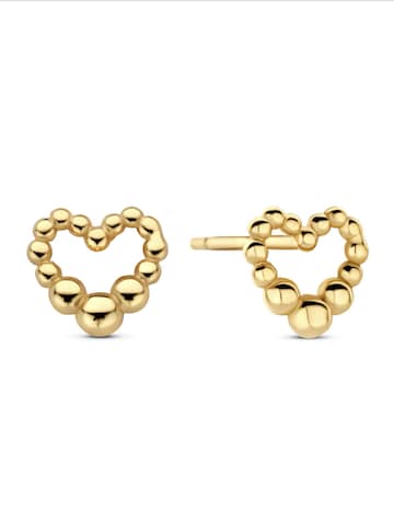 Cala Rose Ohrringe 'SANJA' in Gold: Vorderseite