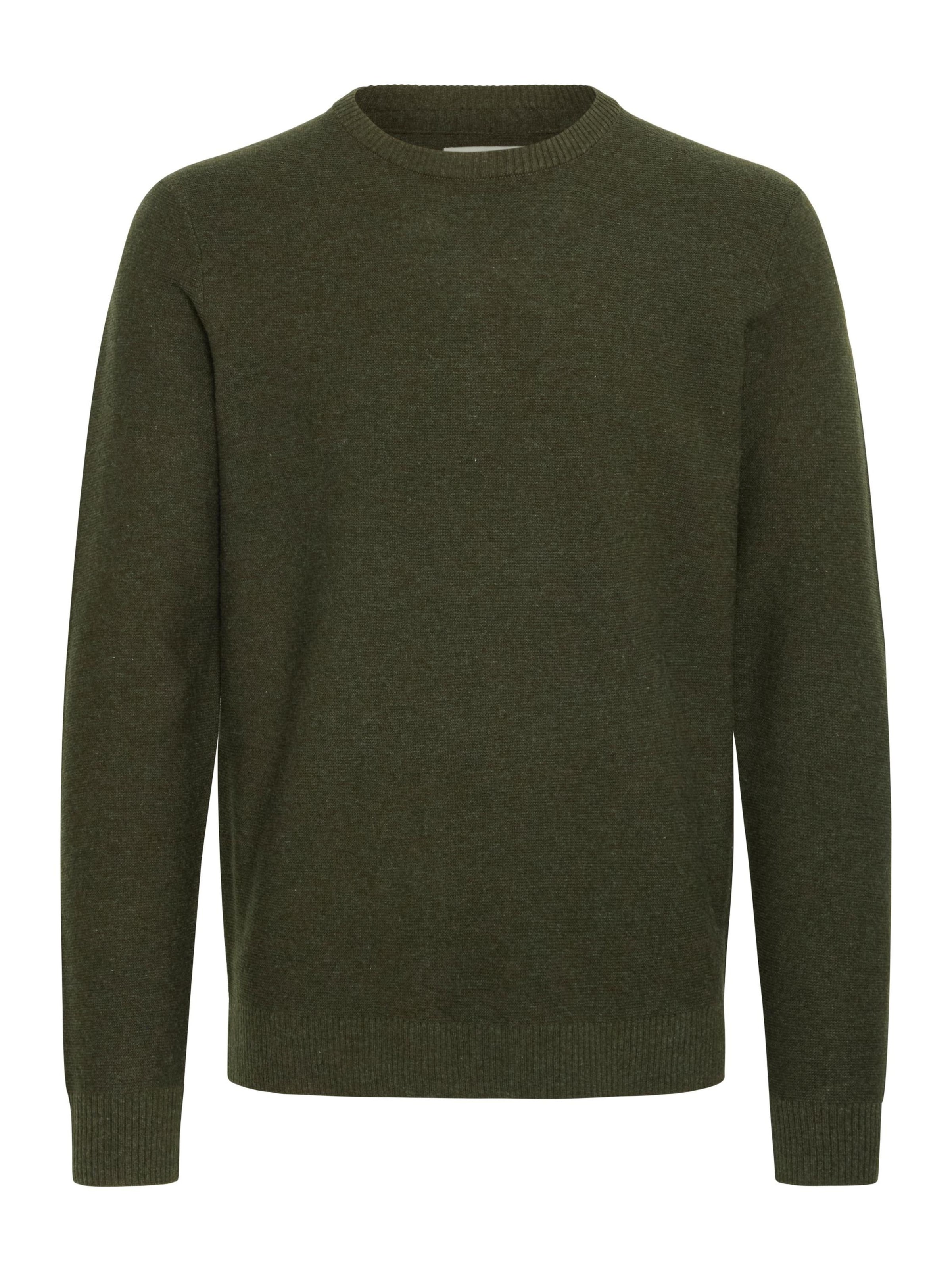 BLEND Trui ' BHDANA ' in Groen: voorkant