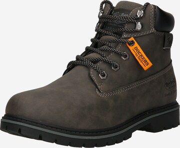 Dockers by Gerli Lace-Up Boots in Grey: front